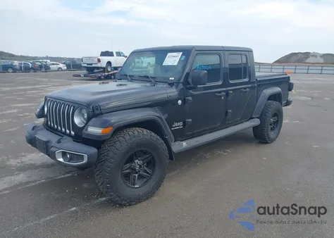 2020 Jeep Gladiator Overland 4X4 z USA, uszkodzony, nr VIN 1C6HJTFG4LL199375